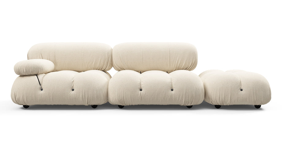 Sofá BelliniCream Chunky Performance Weave (Outdoor)