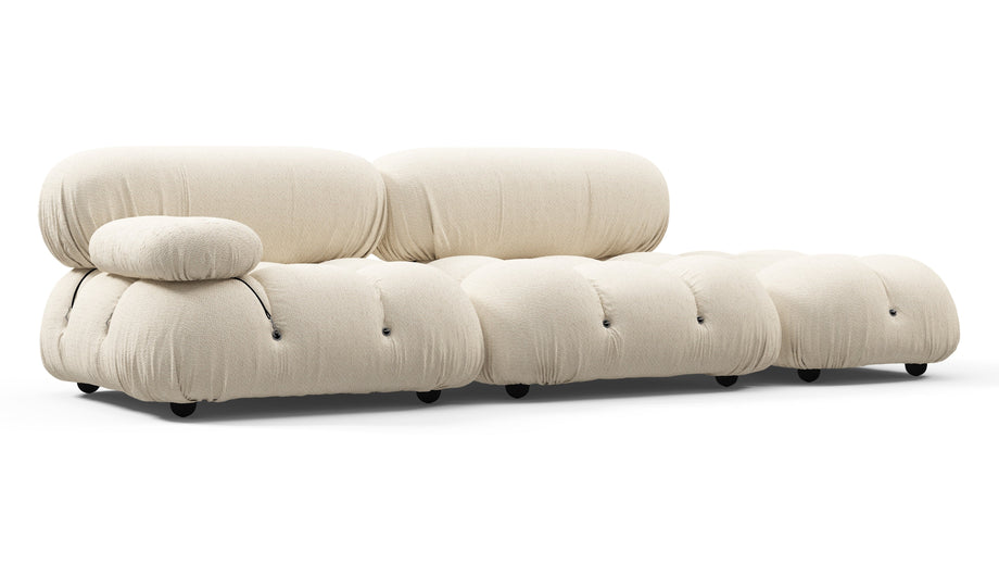 Sofá BelliniCream Chunky Performance Weave (Outdoor)