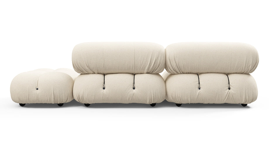 Sofá BelliniCream Chunky Performance Weave (Outdoor)