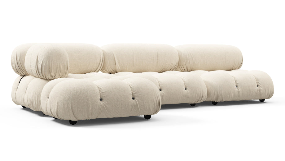 Bellini SeccionalCream Chunky Performance Weave (Outdoor)