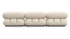 Bellini Sectional - Cream Chunky Performance Weave (Outdoor) - Image 5