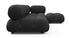 Bellini Sectional - Black Performance Weave (Outdoor) - Image 4