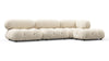 Bellini Sectional - Cream Chunky Performance Weave (Outdoor) - Image 2
