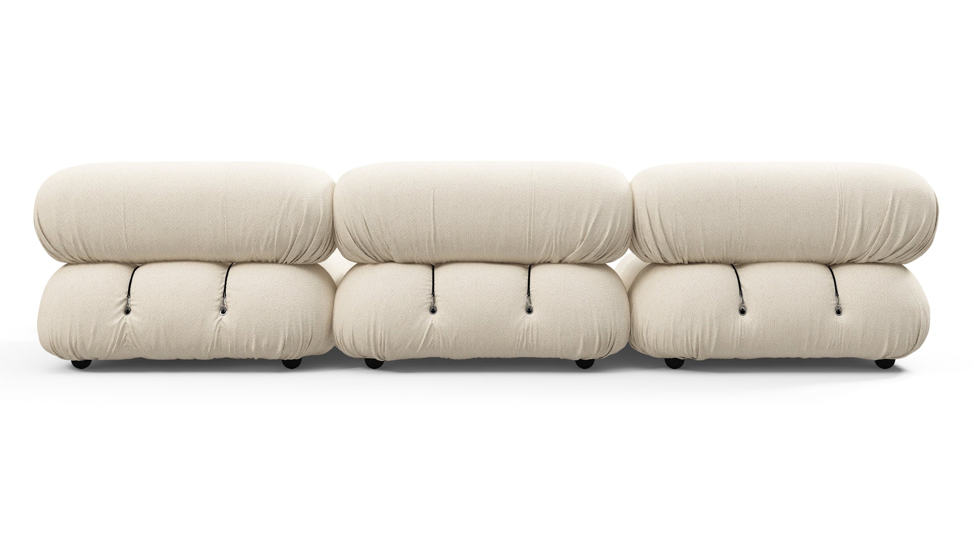 Bellini SectionalCream Chunky Performance Weave (Outdoor)
