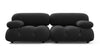 Bellini Sofa - Black Performance Weave (Outdoor) - Image 1
