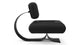 Alta - Alta - Alta Lounge Chair, Black Vegan Leather - Image 3
