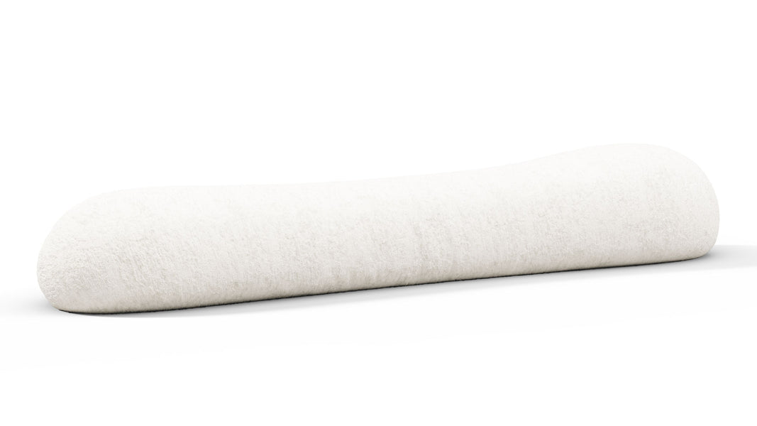 On the RocksOn the Rocks - On the Rocks Module, Backrest, White Textured Chenille