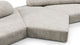 On the Rocks - On the Rocks - On the Rocks Sofa, Five Seater, Dove Textured Chenille - Image 6