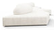 On the Rocks - On the Rocks - On the Rocks Sofa, Five Seater, White Textured Chenille - Image 3