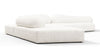 On the Rocks - On the Rocks - On the Rocks Sofa, Left Corner, White Textured Chenille - Image 2