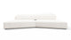 On the Rocks - On the Rocks - On the Rocks Sofa, Small, White Textured Chenille - Image 1