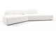 On the Rocks - On the Rocks - On the Rocks Sofa, Small, White Textured Chenille - Image 2