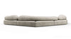 On the Rocks - On the Rocks - On the Rocks Sofa, U Shape, Dove Textured Chenille - Image 7