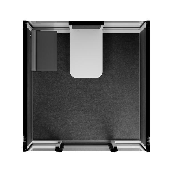 Access Meeting Booth - XLWhite / Bench Furniture Only