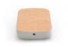 Byorne Modular Coffee Table upholstered in premium linen fabric, available in dusty teal, dark grey and pebble grey. Designed to complement modular seating layouts, it features durable injection-moulded nylon legs for a lightweight yet stable base, integrated USB charging for convenient connectivity and a clean contemporary aesthetic suited to a variety of interiors.