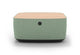 Byorne Modular Coffee Table upholstered in premium linen fabric, available in dusty teal, dark grey and pebble grey. Designed to complement modular seating layouts, it features durable injection-moulded nylon legs for a lightweight yet stable base, integrated USB charging for convenient connectivity and a clean contemporary aesthetic suited to a variety of interiors.