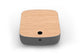Byorne Connected Modular Coffee Table shown in dusty teal, dark grey and pebble grey finishes, featuring durable linen fabric upholstery, softly rounded edges and an injection moulded nylon leg for stability. Designed as part of a modular seating system, the table includes integrated USB ports and wireless charging to support modern work and lounge environments while maintaining a clean, contemporary aesthetic suitable for collaborative offices, reception areas and breakout spaces.