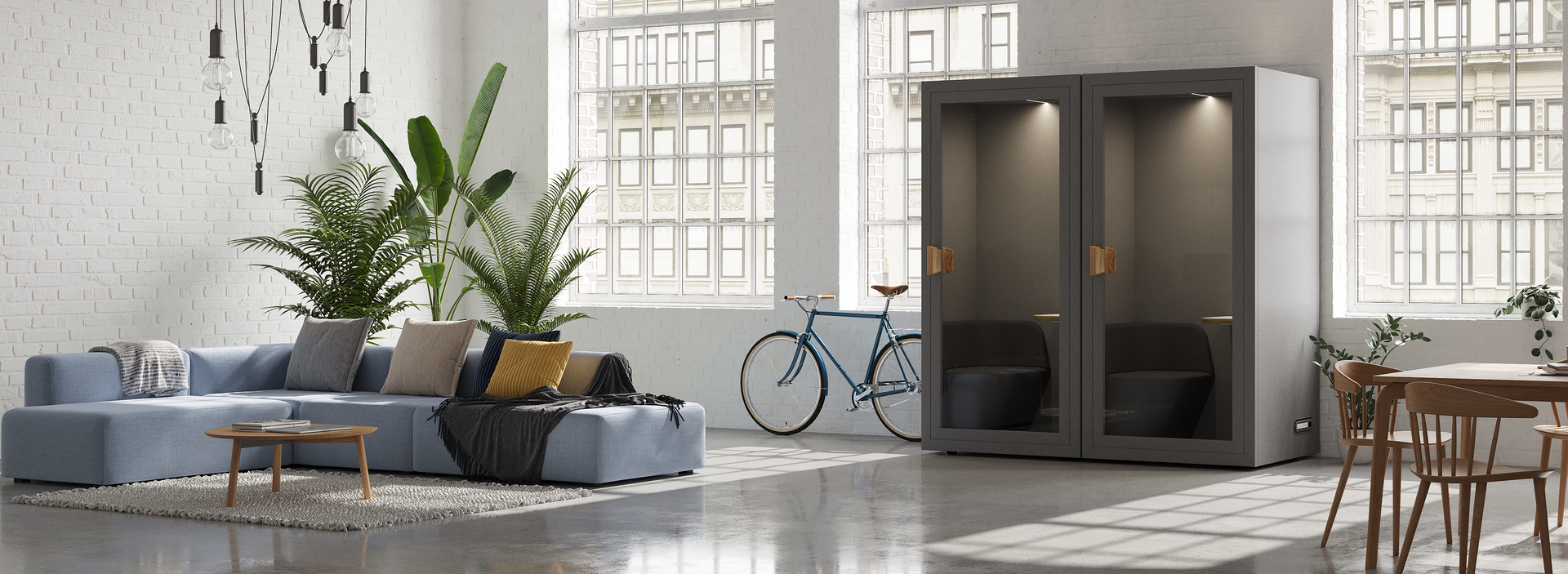 Verplaatsbare Stilte Booth