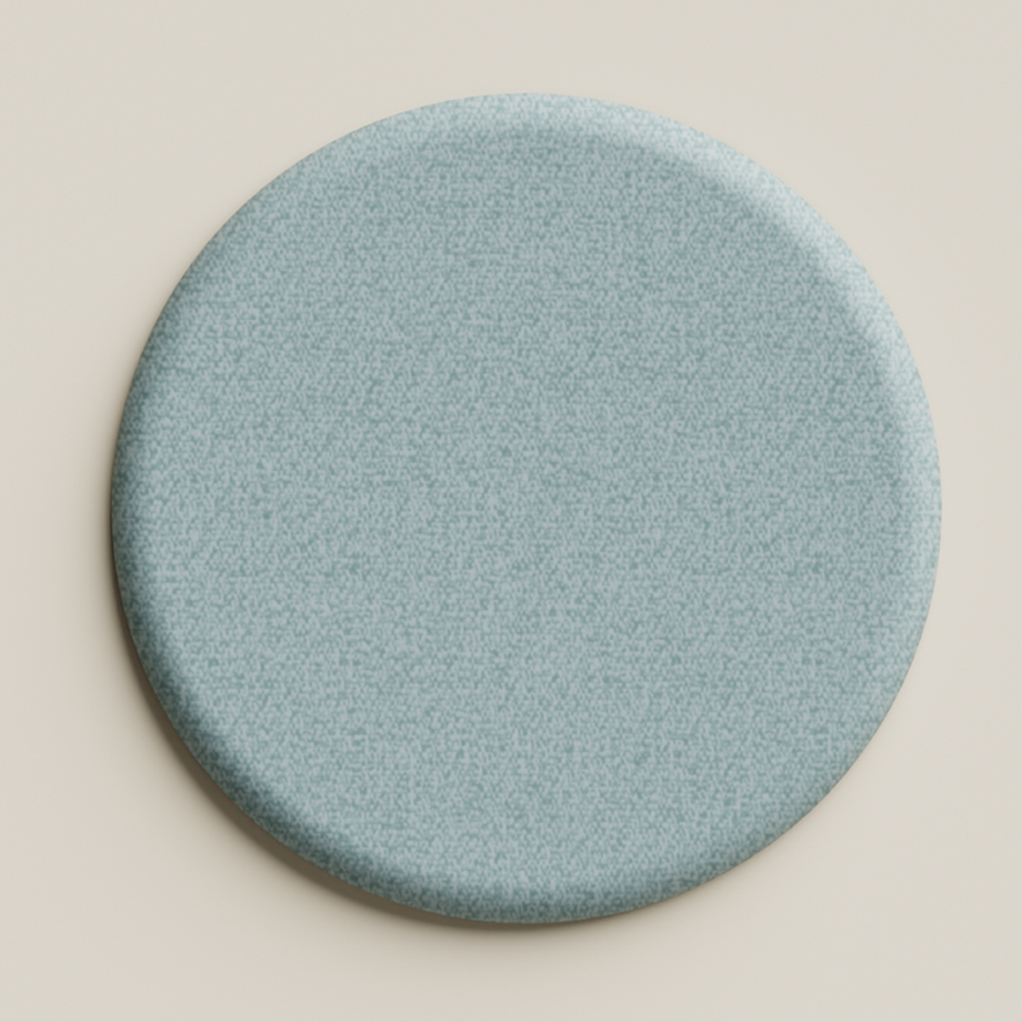 Folio geometryczny panel akustycznyTeal / Round / 90cm by 90cm