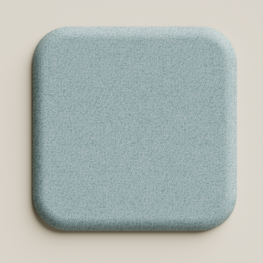 Acoustic Ceiling PanelTeal / Square / 60cm by 60cm