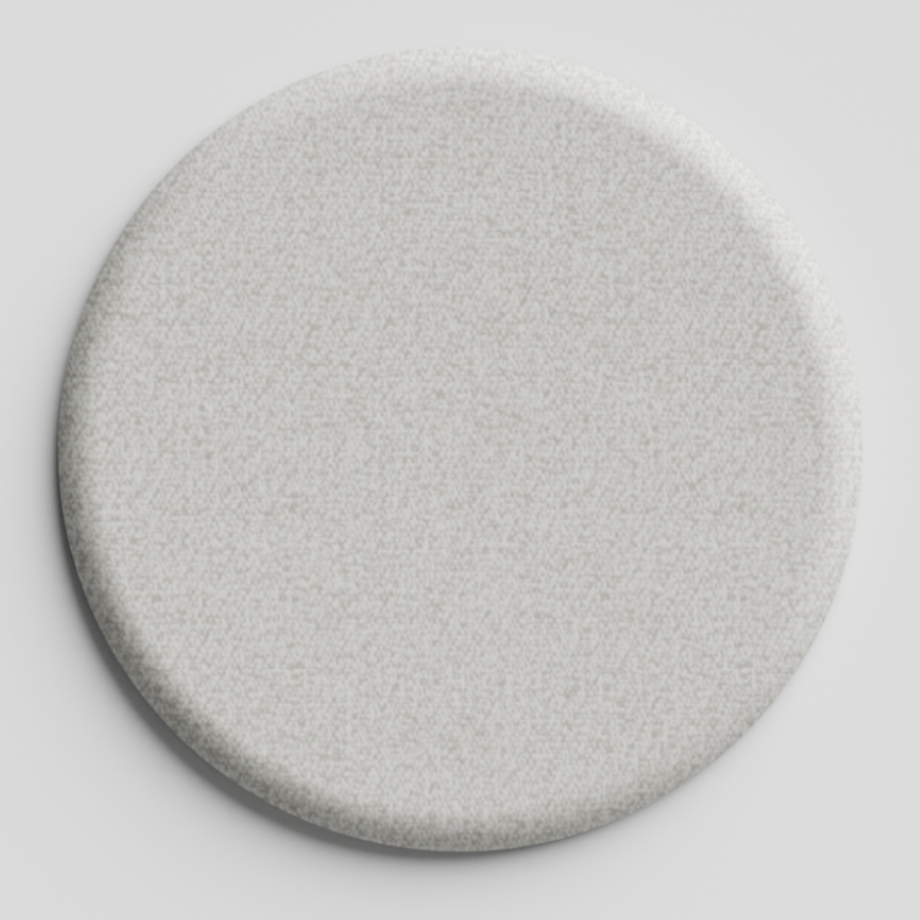 Folio geometrický akustický - nástěnný panelPebble Grey / Round / 90cm by 90cm