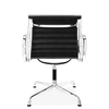 Hoxton Medium Back Leather Office Chair Black