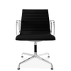 Hoxton Medium Back Leather Office Chair Black