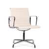Hoxton Medium Back Leather Office Chair Cream