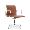 Hoxton Medium Back Leather Office Chair Tan