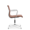 Hoxton Medium Back Leather Office Chair Tan