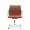 Hoxton Medium Back Leather Office Chair Tan