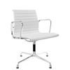 Hoxton Medium Back Leather Office Chair White