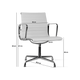 Hoxton Medium Back Leather Office Chair