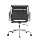 Hoxton Office Chair Medium Back Executive Office Chair Fabric Dark Grey