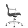 Hoxton Office Chair Medium Back Executive Office Chair Fabric Dark Grey