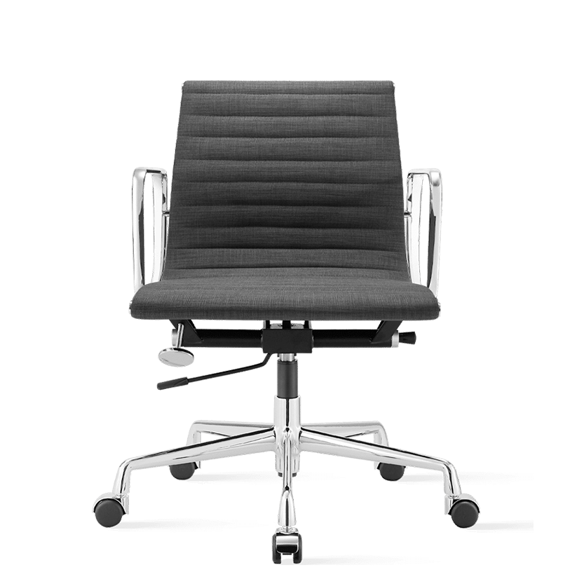Middelhoge Executive bureaustoel met rugleuningDark Grey