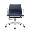 Hoxton Office Chair Medium Back Executive Office Fabric Chair Blue