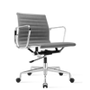 Hoxton Office Chair Medium Back Executive Office Fabric Chair Light Grey