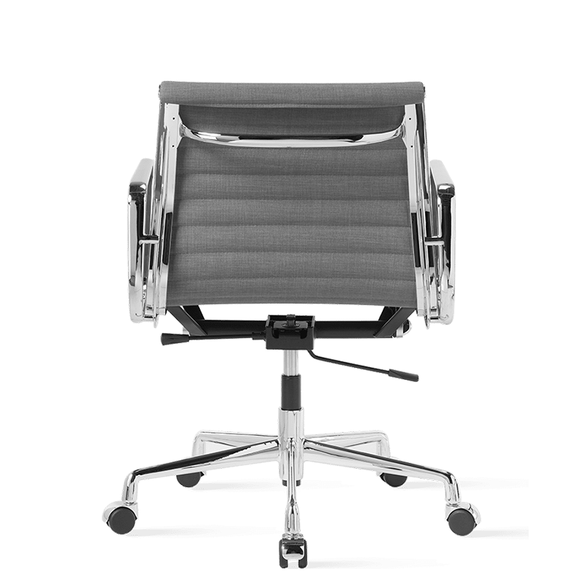 Middelhoge Executive bureaustoel met rugleuningLight grey