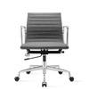 Hoxton Office Chair Medium Back Executive Office Fabric Chair Light Grey