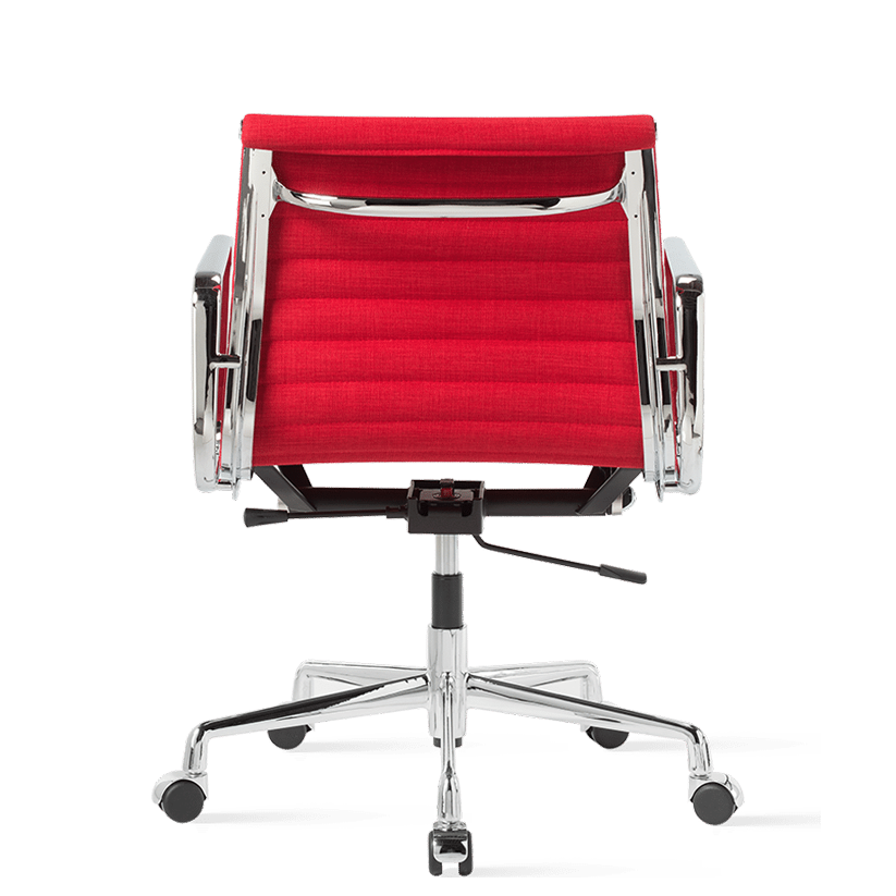 Middelhoge Executive bureaustoel met rugleuningRed