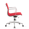 Hoxton Office Chair Medium Back Executive Office Fabric Chair Red