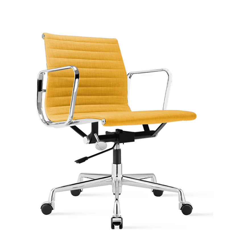 Middelhoge Executive bureaustoel met rugleuningYellow