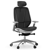 Hoxton Office Medium Back Padded Mesh Chair Black