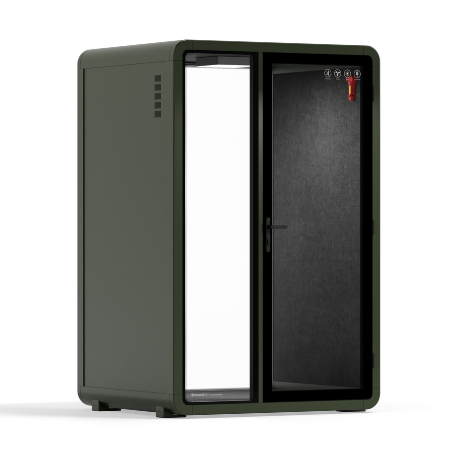 Quell+, 2-Personen-PodDark Green / Dark Gray / No Furniture