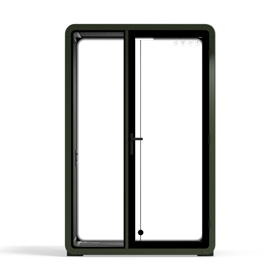 Quell+, 2-Personen-PodDark Green / Dark Gray / No Furniture