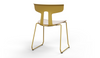 Okse V2 Dijon Sled Base Chair Quell Design 2