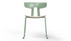 Okse V2 Morandi Green Sled Base Chair Quell Design 3