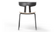 Okse V3 Black Four Leg Base Chair Quell Design 3
