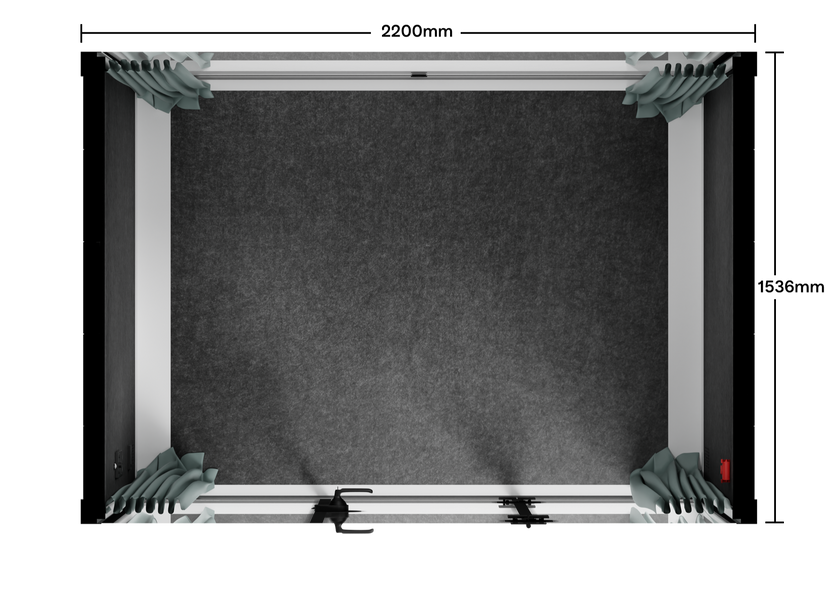 Soundproof Prayer BoothWhite